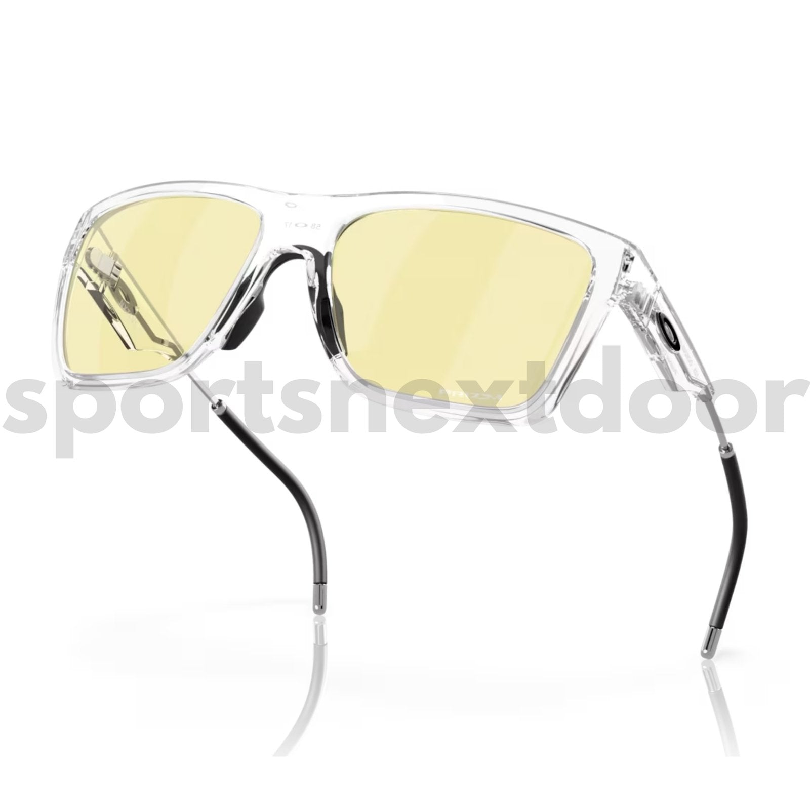 Oakley NXTLVL Gaming Glasses OO9249-0258, Prizm Gaming Lenses, Polished Clear Frame