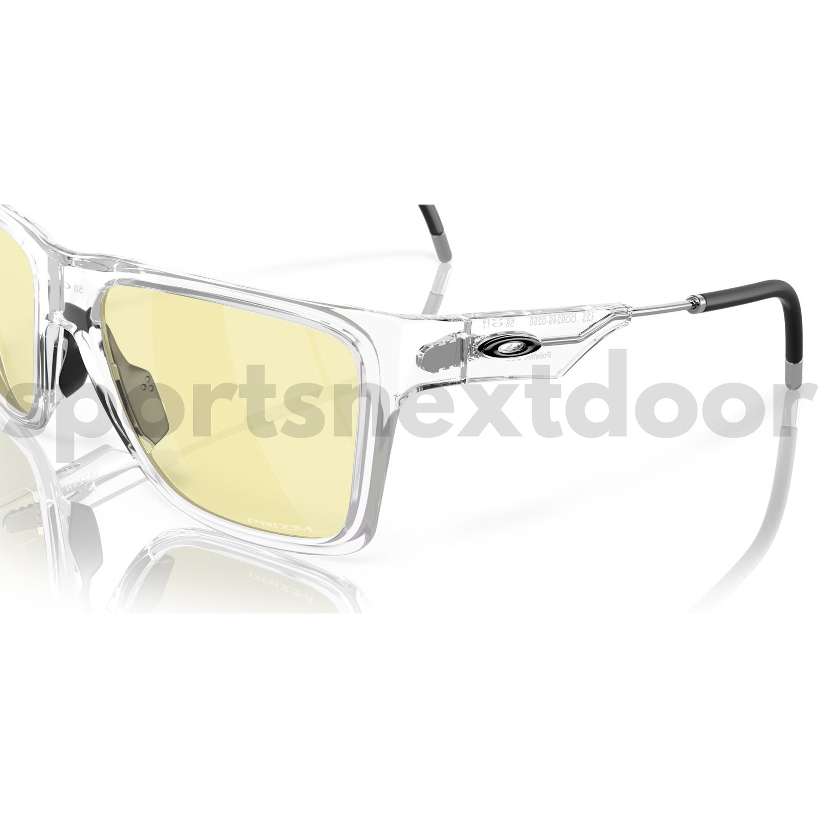 Oakley NXTLVL Gaming Glasses OO9249-0258, Prizm Gaming Lenses, Polished Clear Frame
