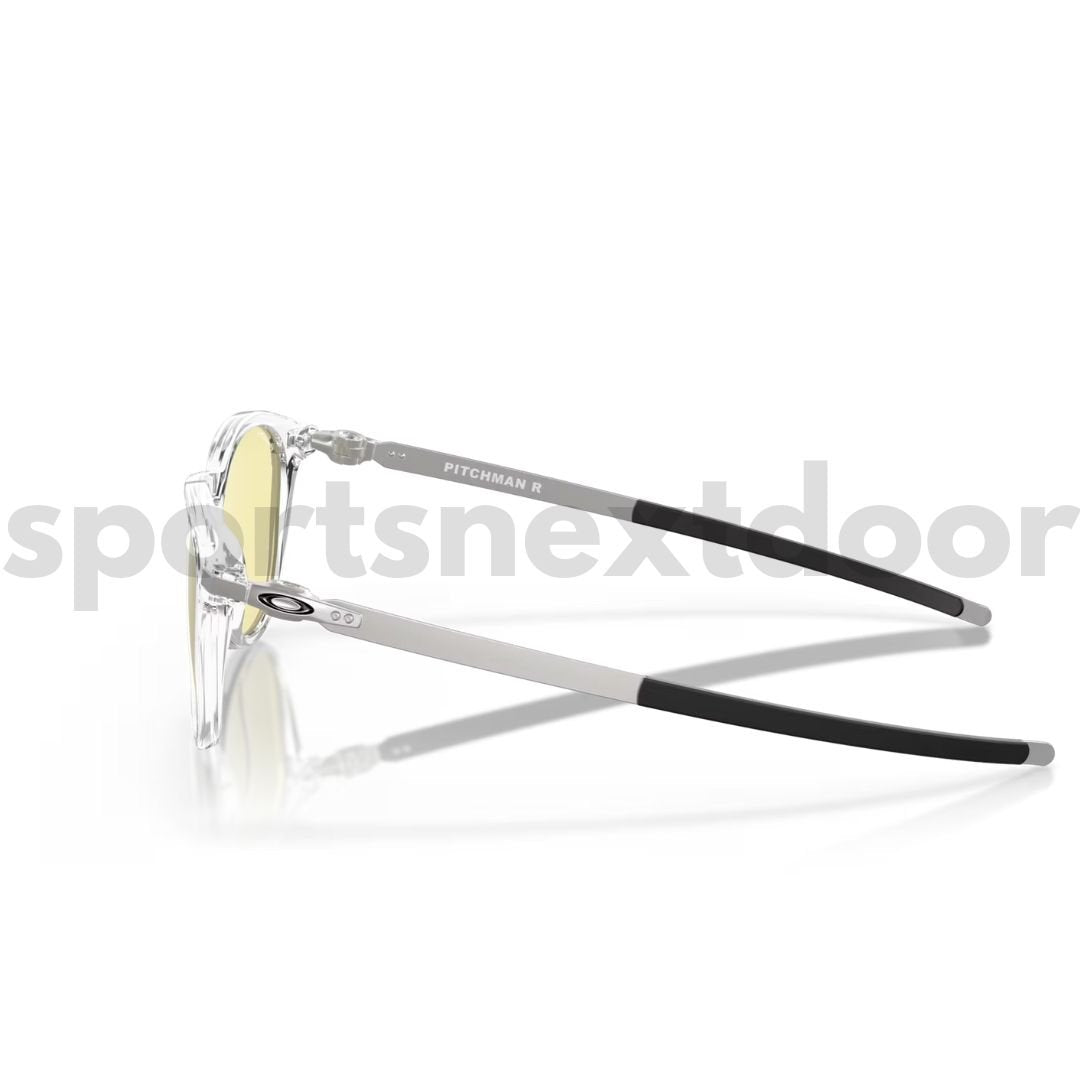 Oakley Pitchman R Gaming Glasses OO9439-1650, Prizm Gaming Lenses, Clear Frame