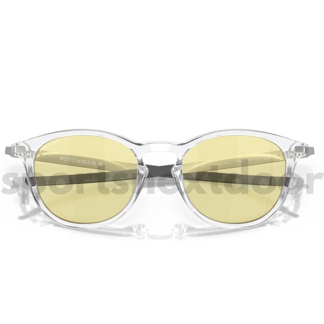Oakley Pitchman R Gaming Glasses OO9439-1650, Prizm Gaming Lenses, Clear Frame