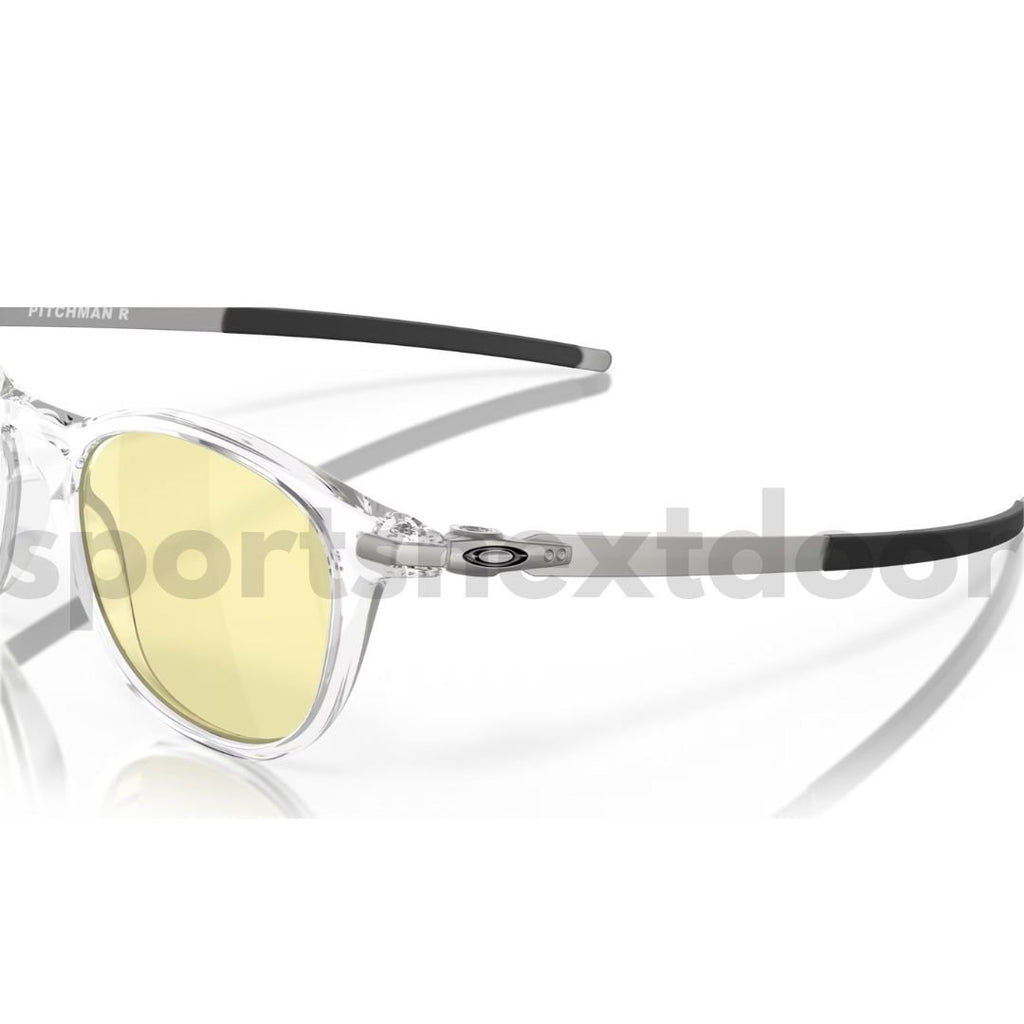 Oakley Pitchman R Gaming Glasses OO9439-1650, Prizm Gaming Lenses, Clear Frame