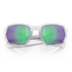 Oakley Plazma Sunglasses OO9019-1659, Prizm Road Jade Lenses, Matte Clear Frame
