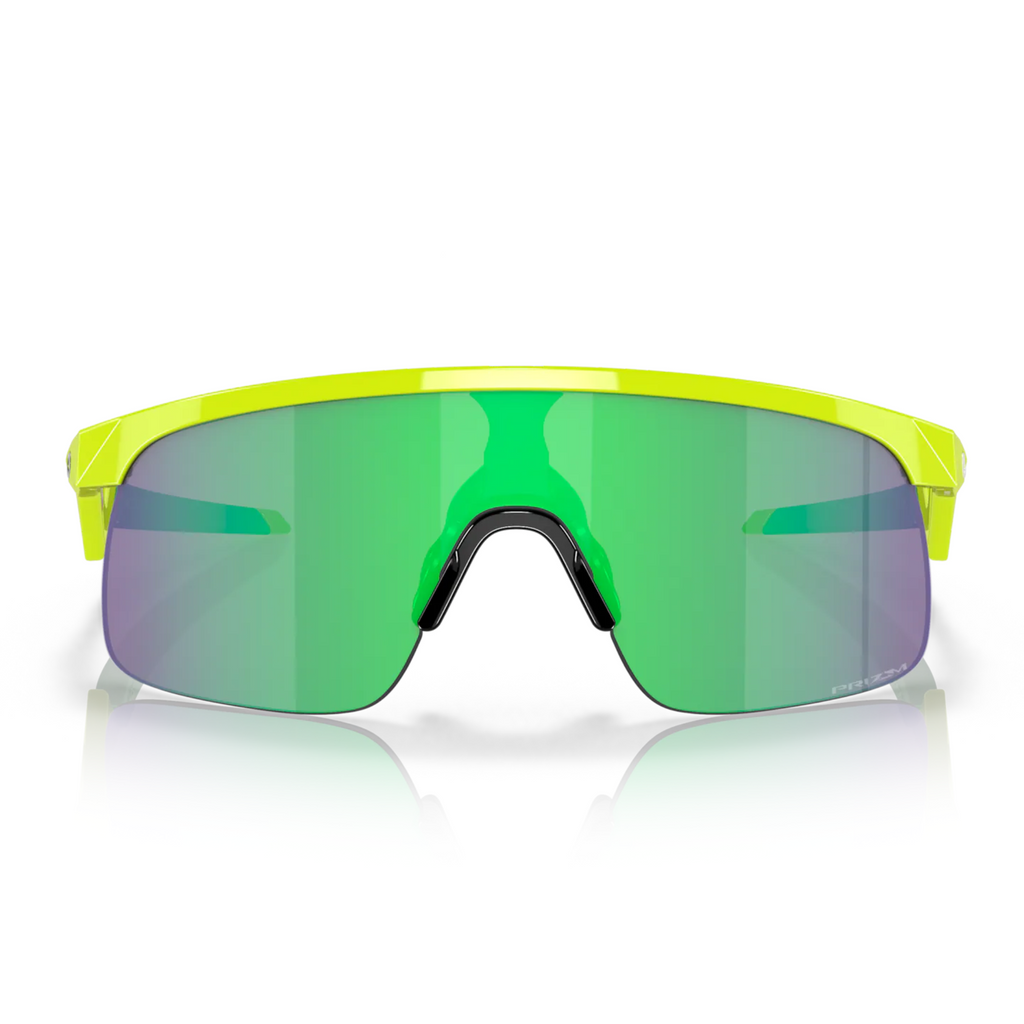 Oakley Resistor Sunglasses OJ9010-0623, Prizm Jade Lenses, Retina Burn Frame (Youth Fit)