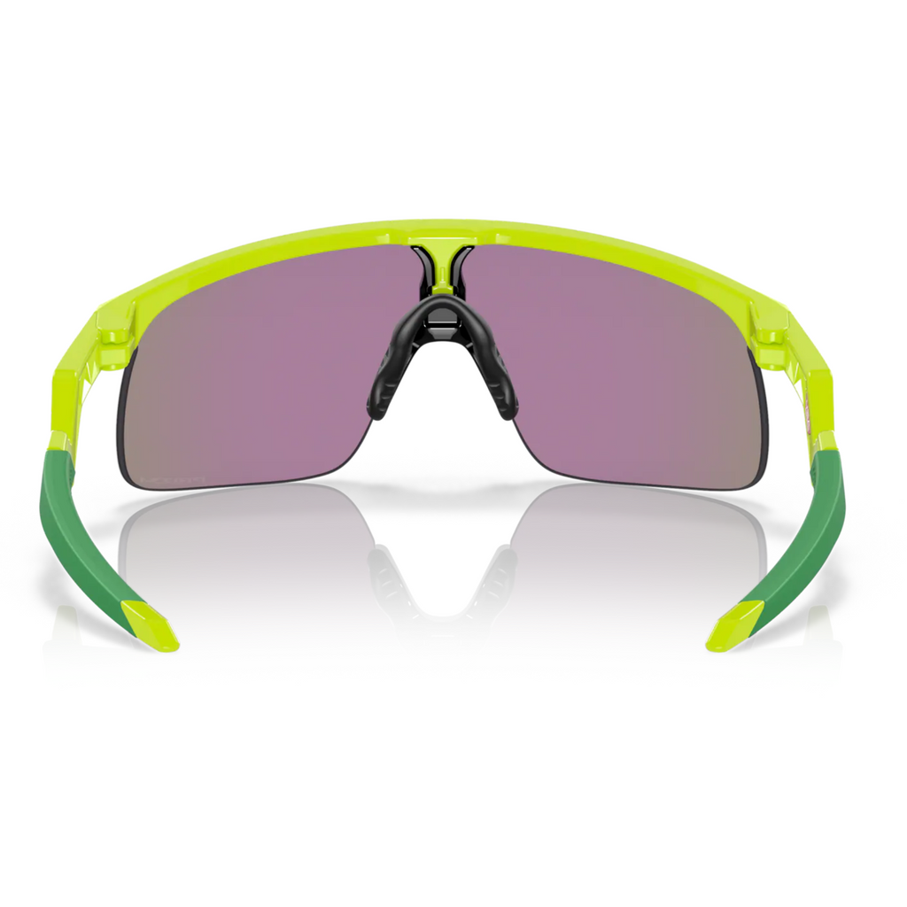 Oakley Resistor Sunglasses OJ9010-0623, Prizm Jade Lenses, Retina Burn Frame (Youth Fit)