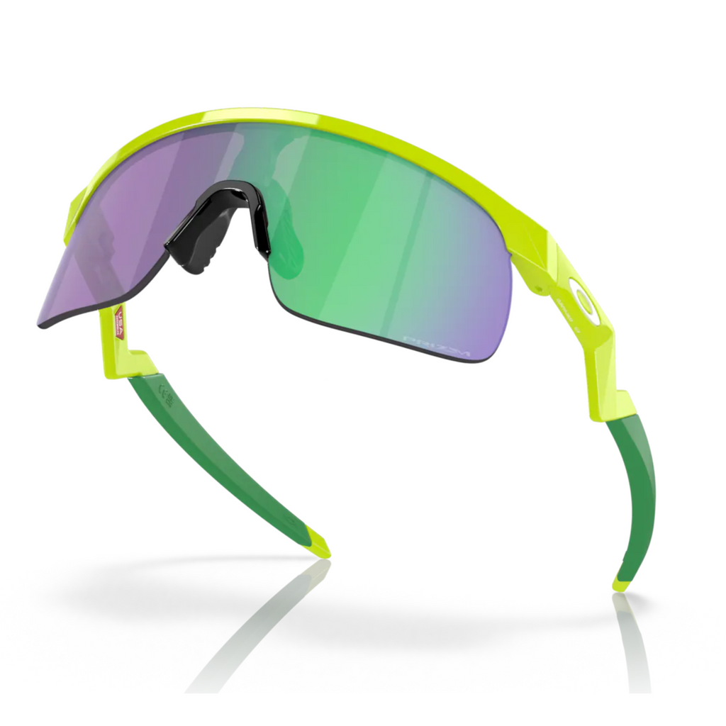 Oakley Resistor Sunglasses OJ9010-0623, Prizm Jade Lenses, Retina Burn Frame (Youth Fit)