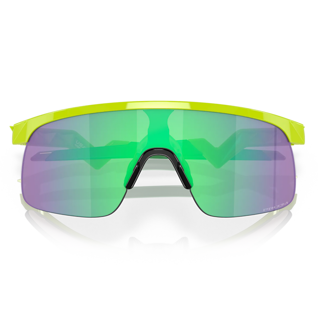 Oakley Resistor Sunglasses OJ9010-0623, Prizm Jade Lenses, Retina Burn Frame (Youth Fit)