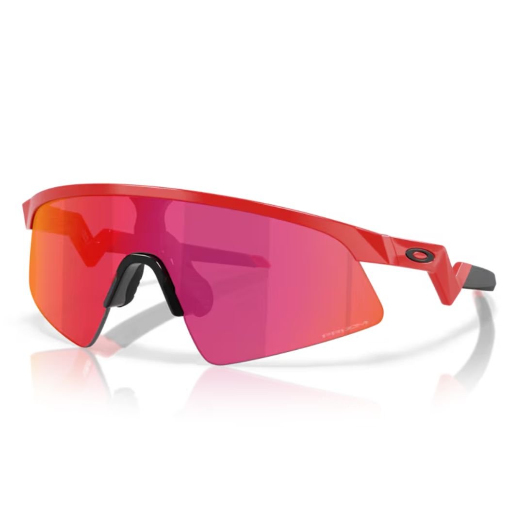 Oakley Sunglasses Resistor Sweep OJ9015-0828, Prizm Field Lenses, Redline Frame (Youth Fit)