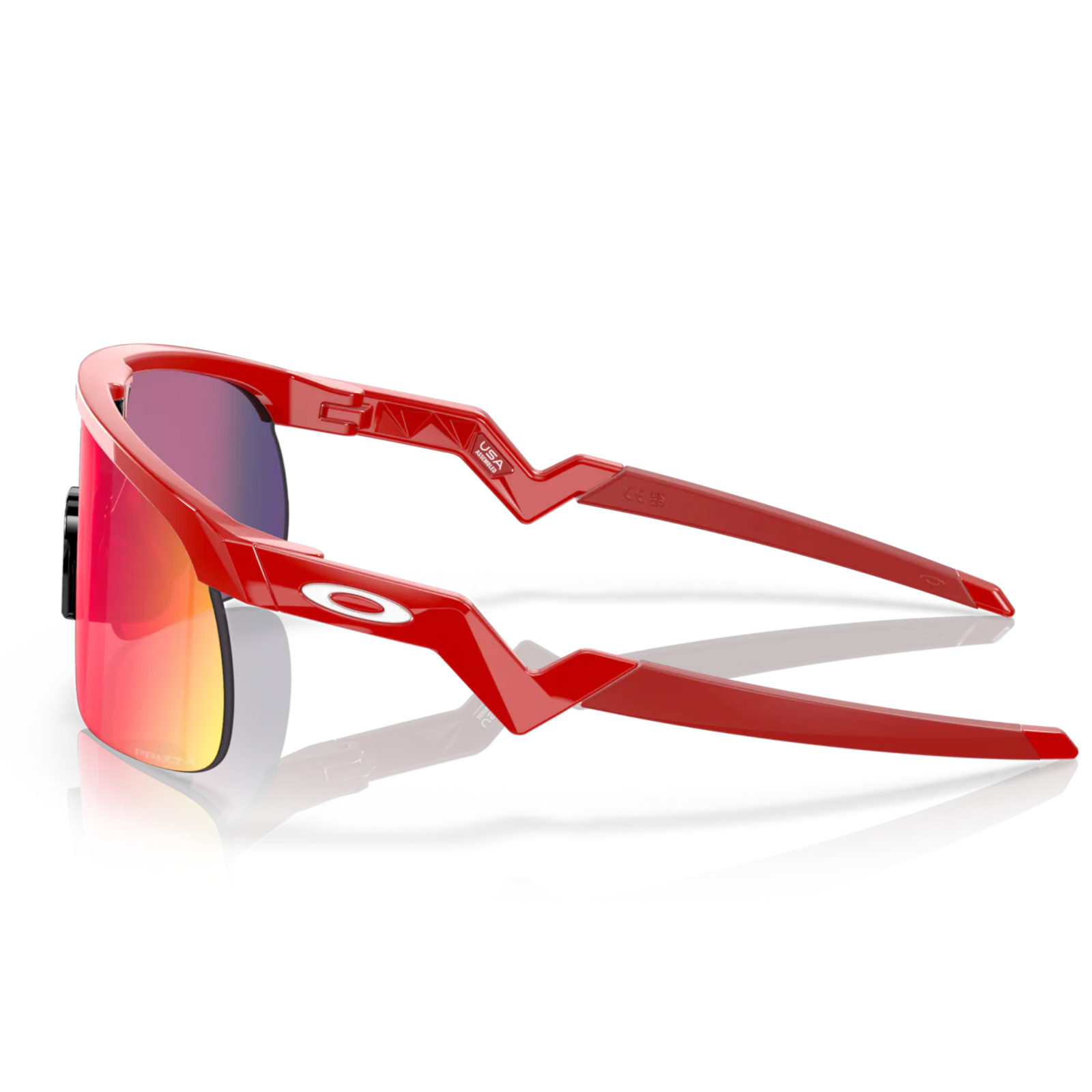 Oakley Resistor Sunglasses OJ9010-0223, Prizm Road Lenses, Redline Frame (Youth Fit)