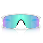 Oakley Resistor Sunglasses OJ9010-0723, Prizm Sapphire Lenses, Polished White Frame (Youth Fit)