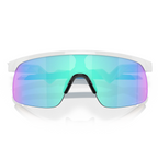 Oakley Resistor Sunglasses OJ9010-0723, Prizm Sapphire Lenses, Polished White Frame (Youth Fit)