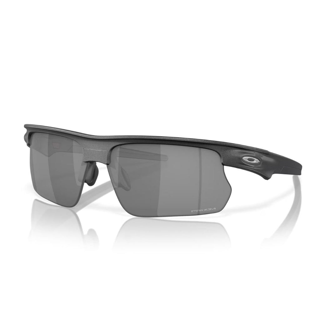 Oakley BiSphaera Sunglasses OO9400-0268, Prizm Black Lenses, Steel Frame