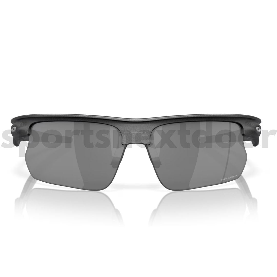 Oakley BiSphaera Sunglasses OO9400-0268, Prizm Black Lenses, Steel Frame