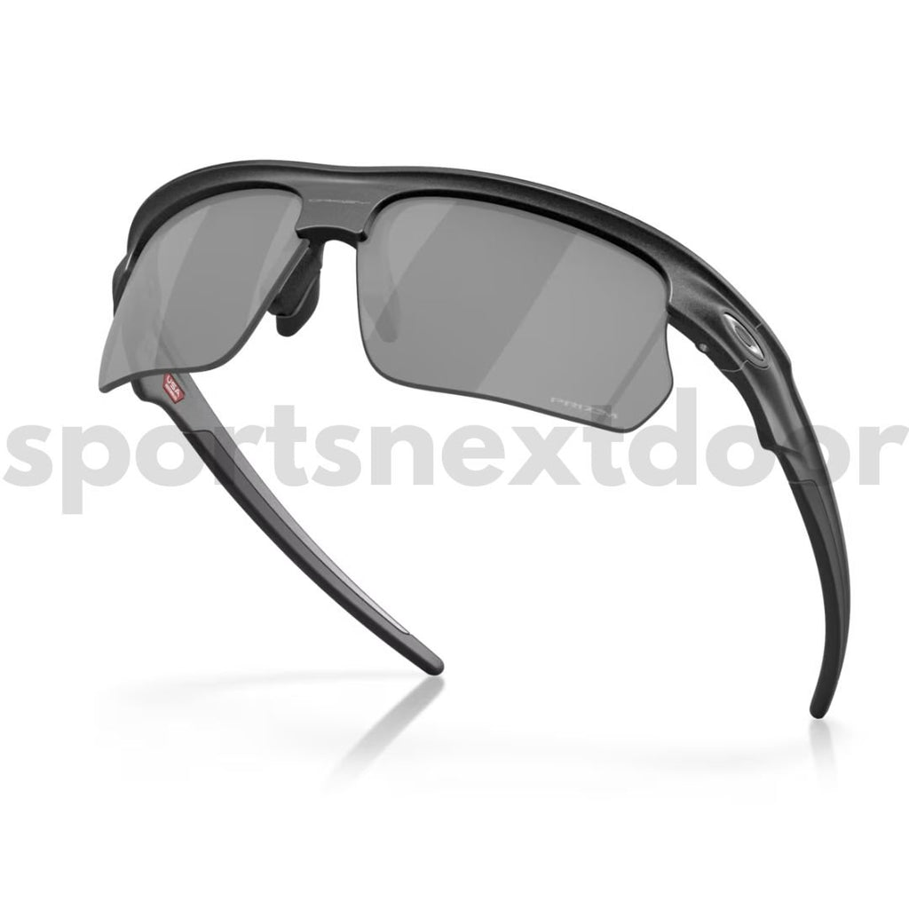 Oakley BiSphaera Sunglasses OO9400-0268, Prizm Black Lenses, Steel Frame