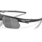 Oakley BiSphaera Sunglasses OO9400-0268, Prizm Black Lenses, Steel Frame