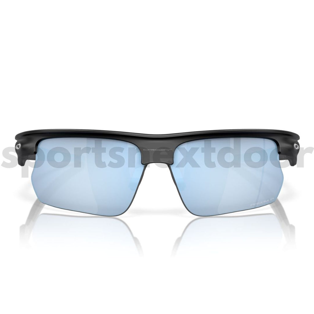 Oakley BiSphaera Sunglasses OO9400-0968, Prizm Deep Water Polarized Lenses, Matte Black Frame