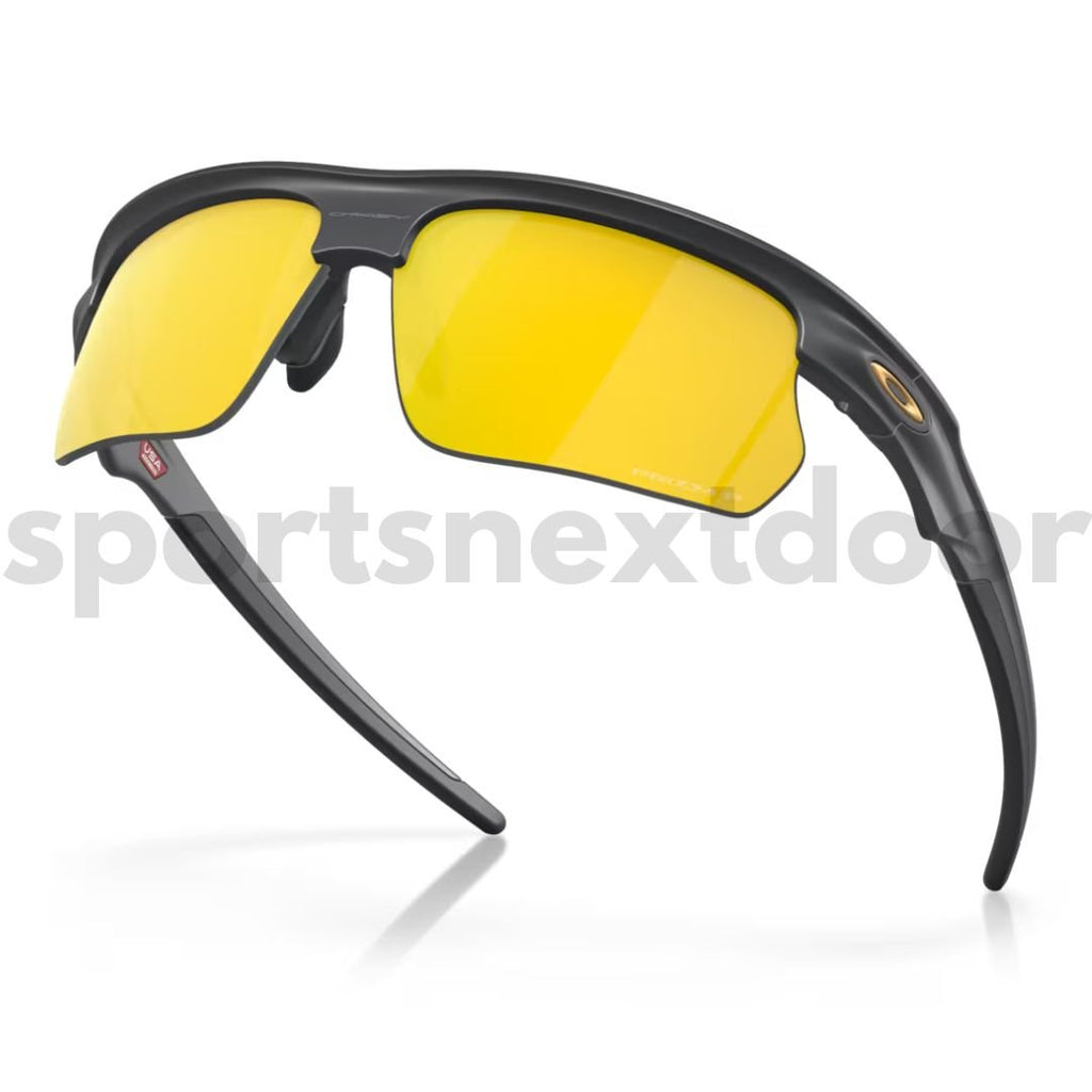 Oakley BiSphaera Sunglasses OO9400-1268, Prizm 24k Polarized Lenses, Matte Carbon Frame