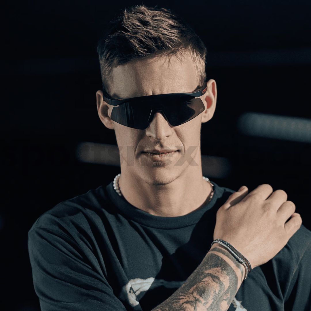 Oakley Hydra Sunglasses OO9229-1737 - Fabio Quartararo Signature Series - Prizm Black Lenses, Matte Black Frame