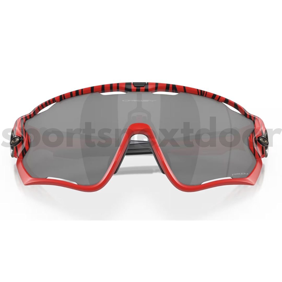 Oakley Jawbreaker Sunglasses OO9290-6731, Prizm Black Lenses, Red Tiger Frame