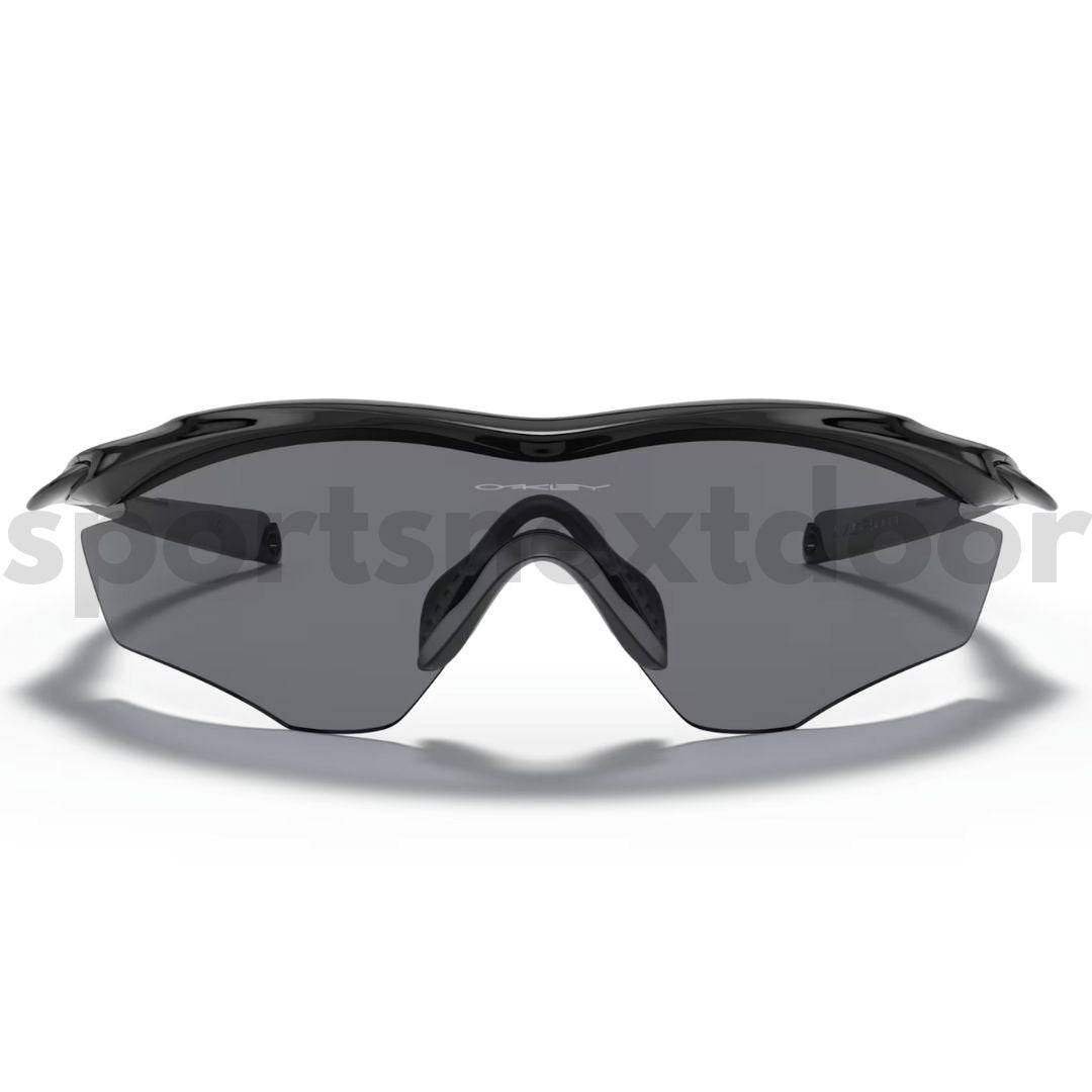 Oakley M2 Frame XL Sunglasses OO9343-0145 - Grey Lenses, Polished Black Frame