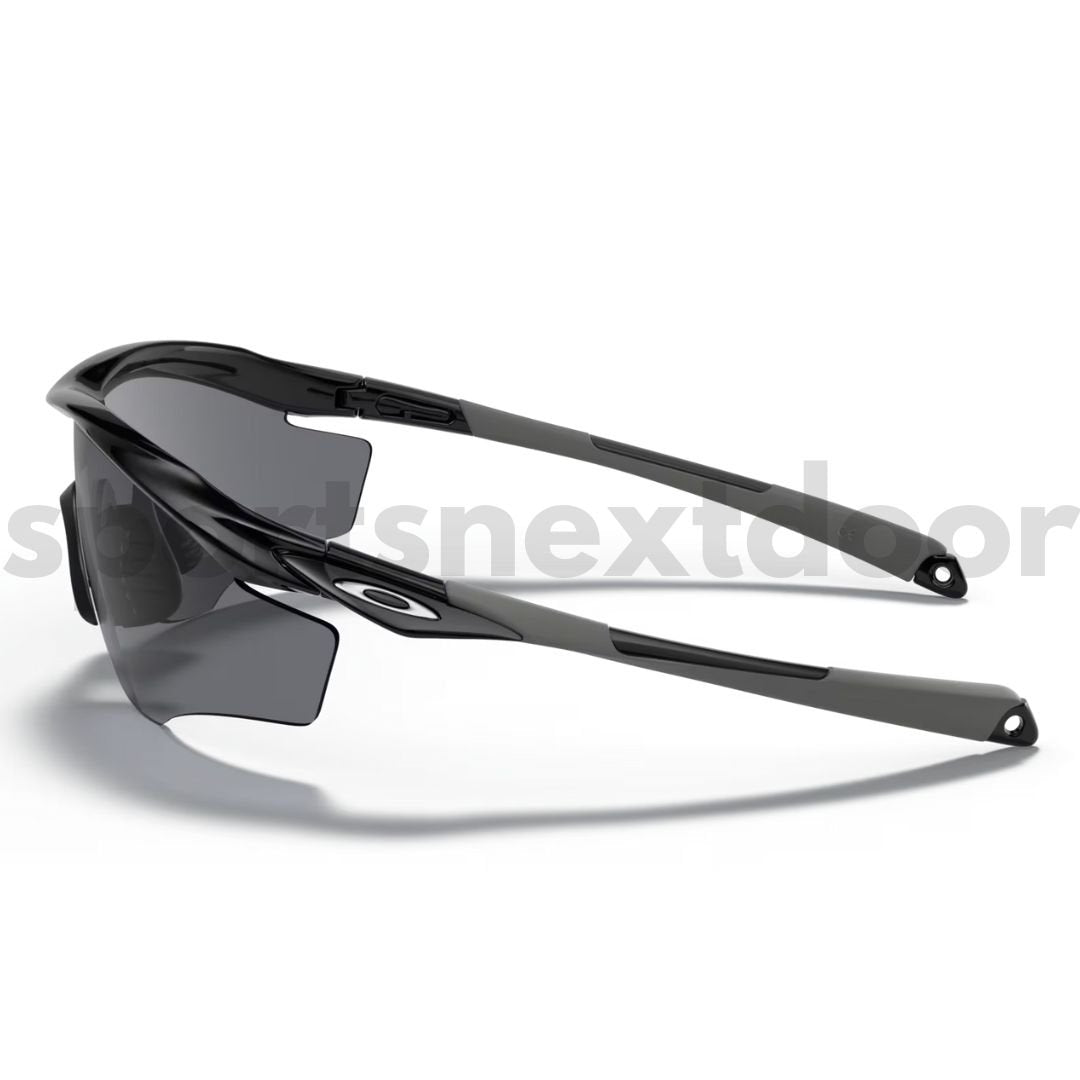 Oakley M2 Frame XL Sunglasses OO9343-0145 - Grey Lenses, Polished Black Frame