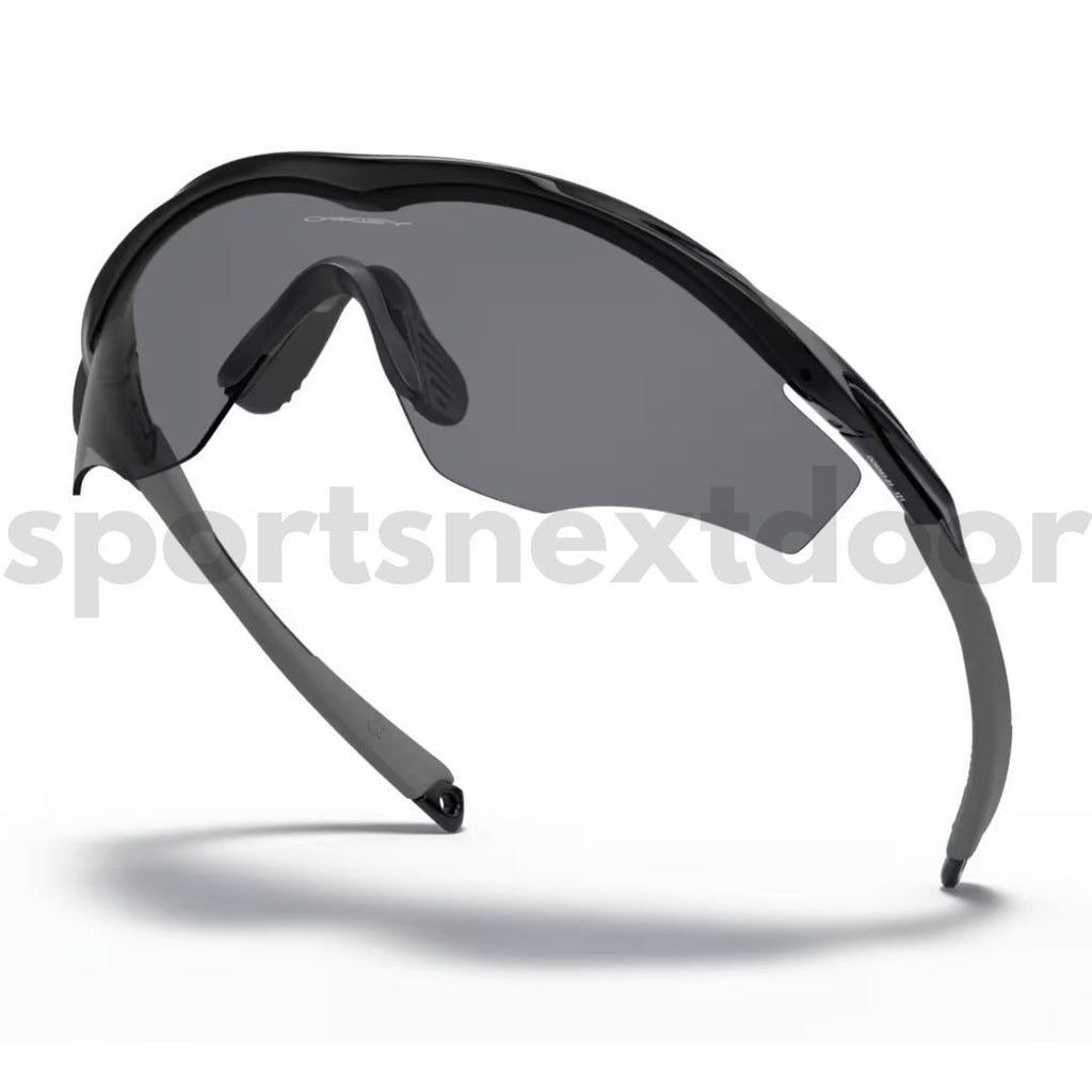 Oakley M2 Frame XL Sunglasses OO9343-0145 - Grey Lenses, Polished Black Frame