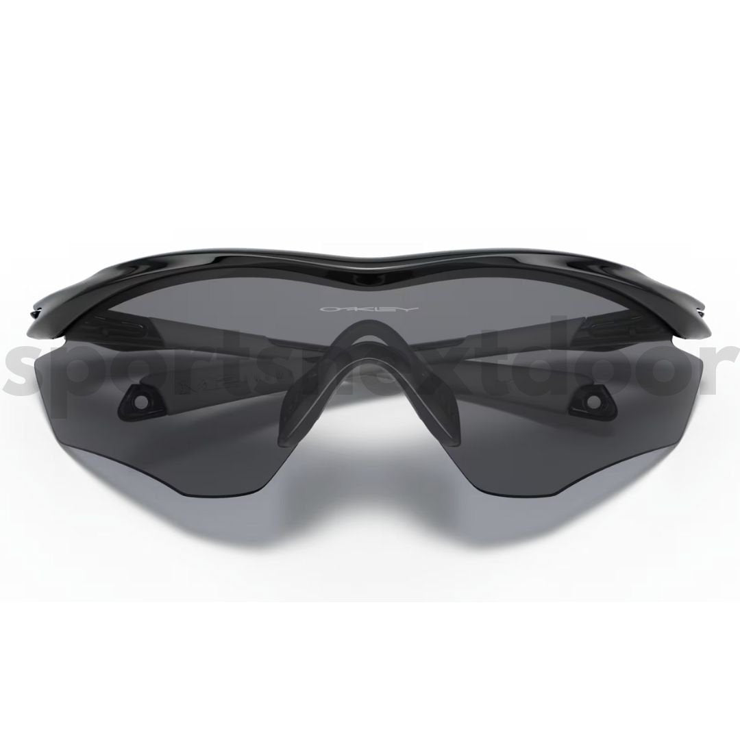 Oakley M2 Frame XL Sunglasses OO9343-0145 - Grey Lenses, Polished Black Frame