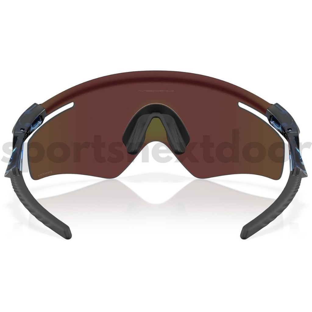 Oakley QNTM Kato Sunglasses OO9481D-0256, Prizm Sapphire Lenses, Transparent Stonewash Frame