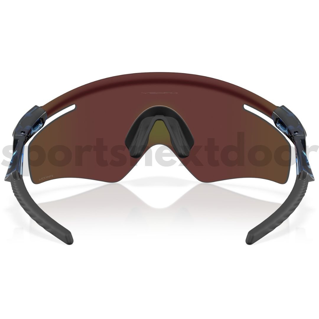 Oakley QNTM Kato Sunglasses OO9481D-0256, Prizm Sapphire Lenses, Transparent Stonewash Frame
