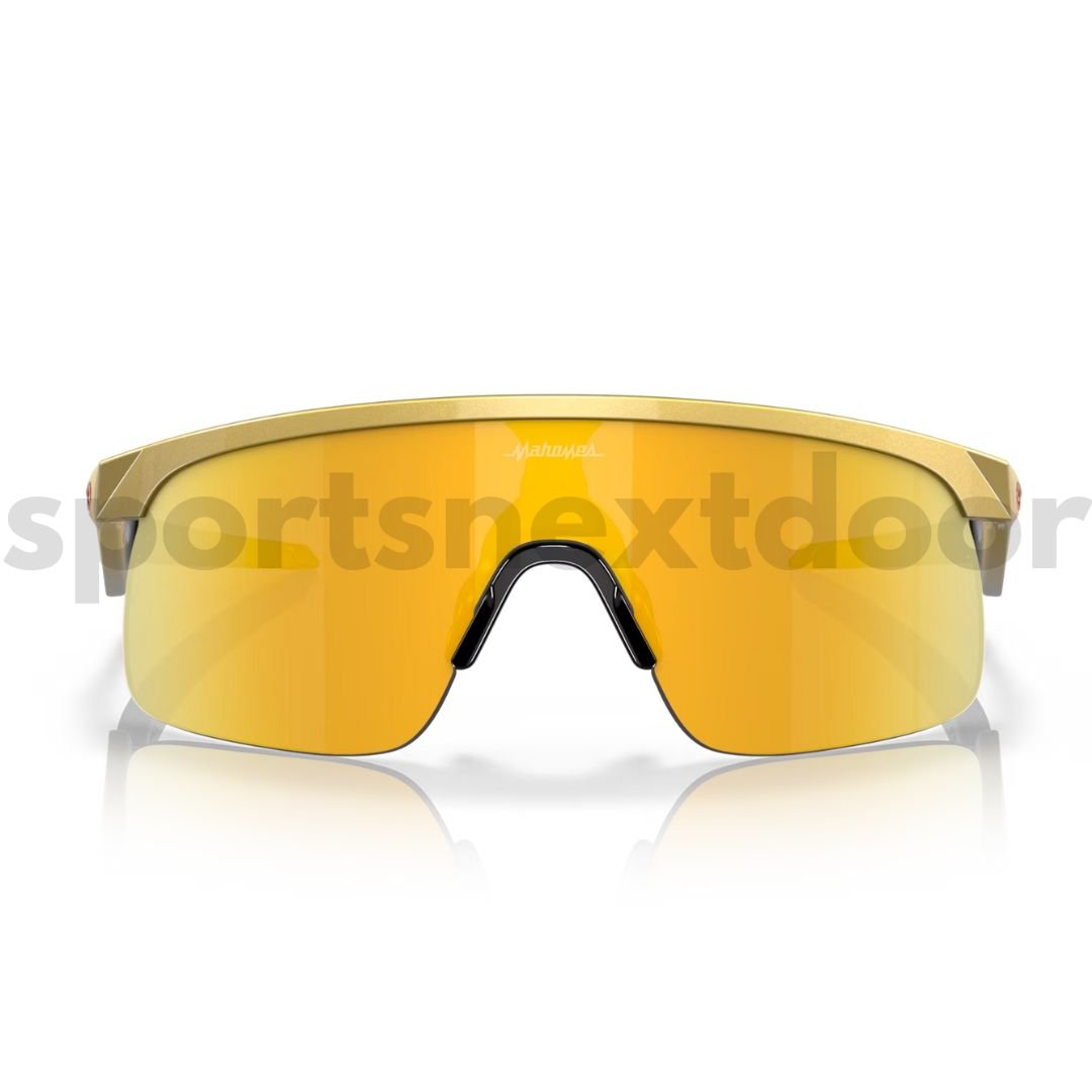 Oakley Resistor Sunglasses Patrick Mahomes II Collection OJ9010-0823 - Prizm 24k Lenses, Olympic Gold Frame