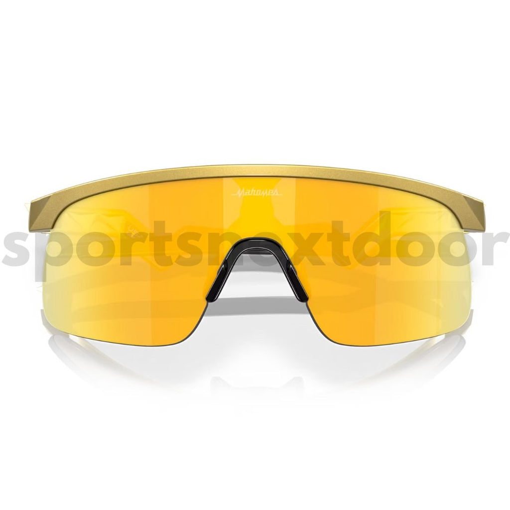 Oakley Resistor Sunglasses Patrick Mahomes II Collection OJ9010-0823 - Prizm 24k Lenses, Olympic Gold Frame