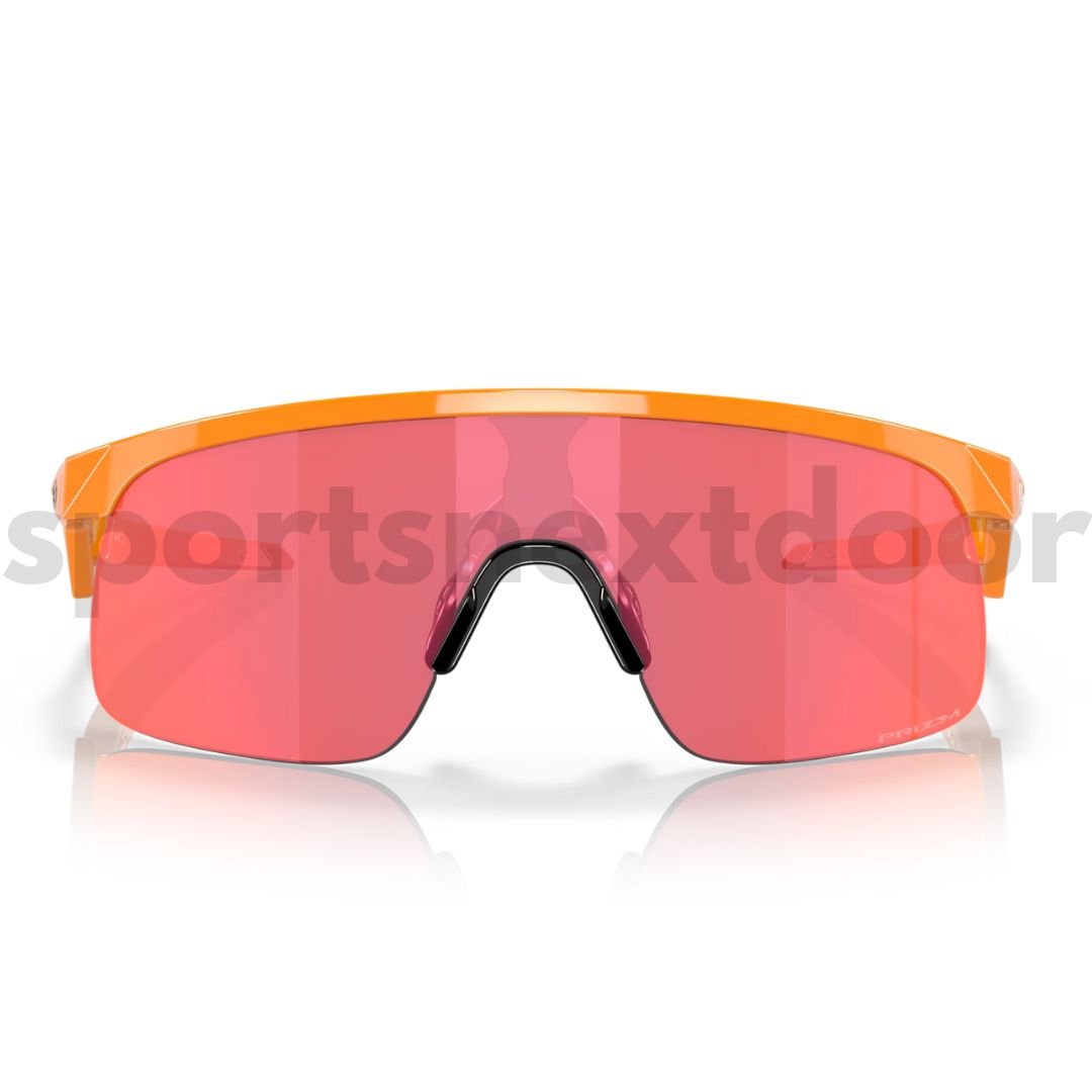 Oakley Resistor Sunglasses OJ9010-0323, Prizm Trail Torch Lenses, Atomic Orange Frame (Youth Fit)