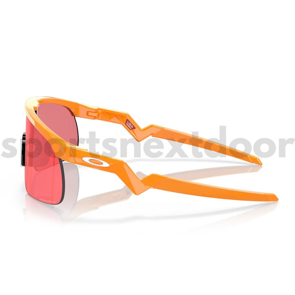 Oakley Resistor Sunglasses OJ9010-0323, Prizm Trail Torch Lenses, Atomic Orange Frame (Youth Fit)