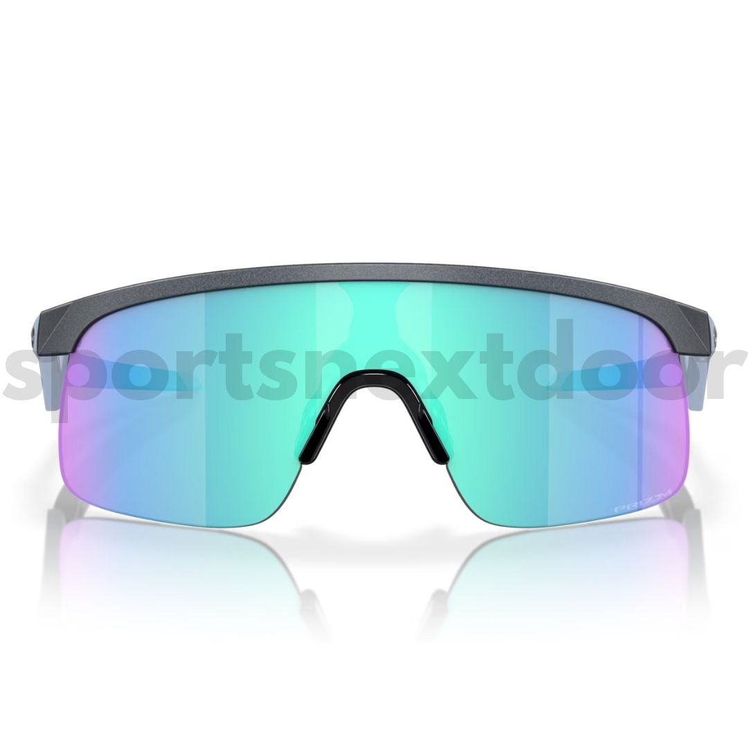 Oakley Resistor Sunglasses OJ9010-1623, Prizm Sapphire Lenses, Blue Steel Frame (Youth Fit)