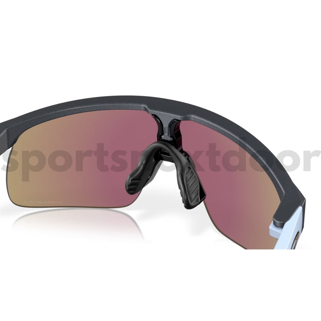 Oakley Resistor Sunglasses OJ9010-1623, Prizm Sapphire Lenses, Blue Steel Frame (Youth Fit)