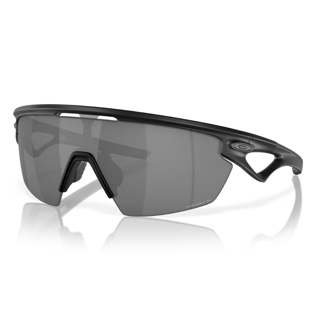 Oakley Sphaera Sunglasses OO9403-0136, Prizm Black Polarized Lenses, Matte Black Frame