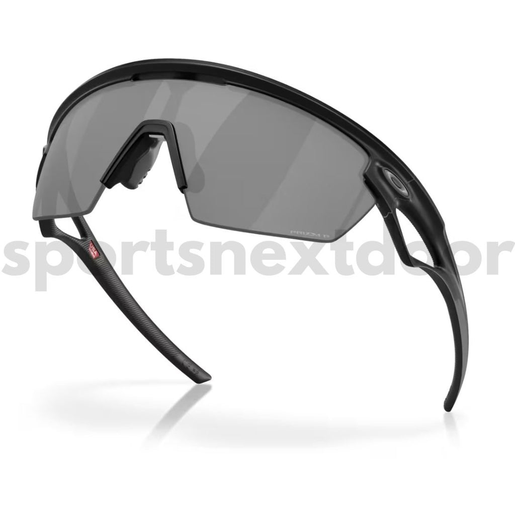 Oakley Sphaera Sunglasses OO9403-0136, Prizm Black Polarized Lenses, Matte Black Frame