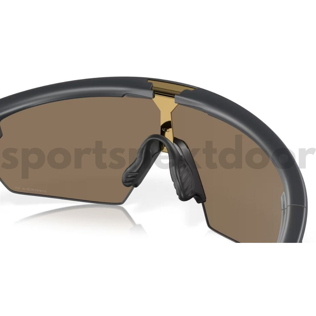 Oakley Sphaera Sunglasses OO9403-0436, Prizm 24k Polarized Lenses, Matte Carbon Frame