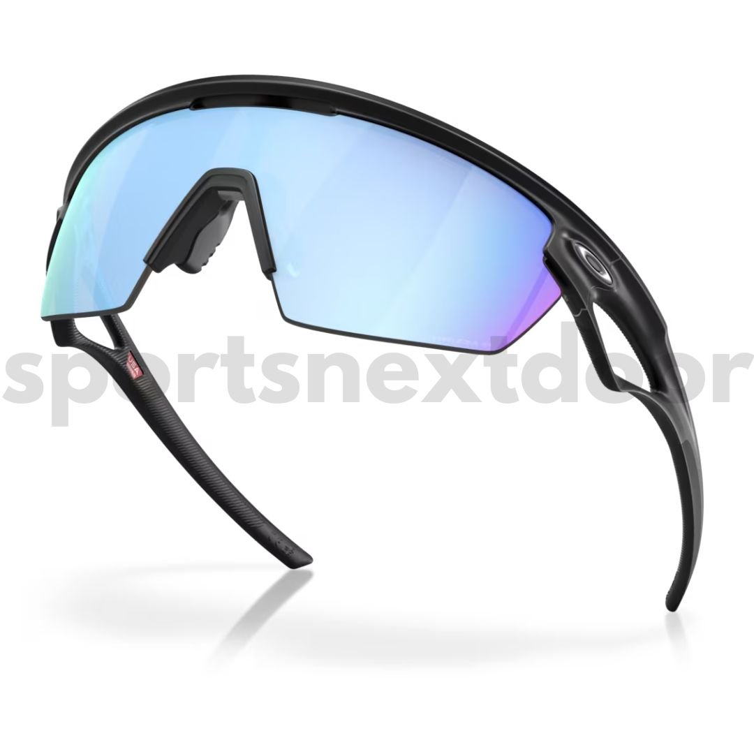Oakley Sphaera Sunglasses OO9403-0536, Prizm Deep Water Polarized Lenses, Matte Black Frame