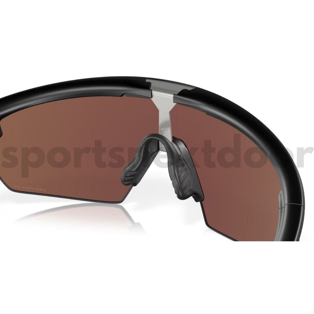 Oakley Sphaera Sunglasses OO9403-0536, Prizm Deep Water Polarized Lenses, Matte Black Frame