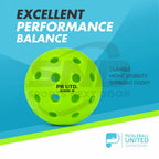 Pickleball United Outdoor Balls | Precision Flight, Durable Design