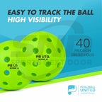 Pickleball United Outdoor Balls | Precision Flight, Durable Design