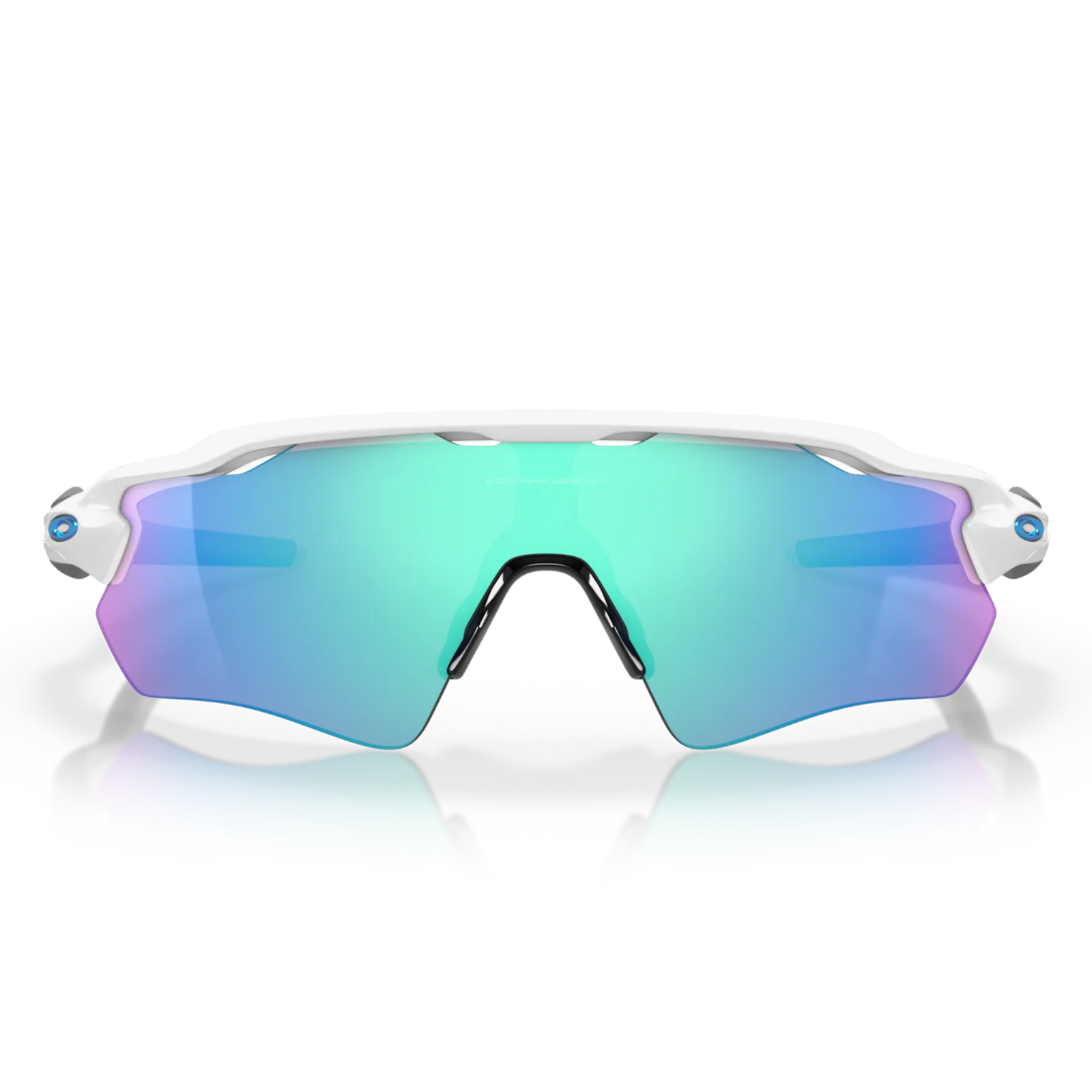 Oakley Radar EV Path Sunglasses OO9208-7338 - Polished White Frame, Prizm Sapphire Lenses