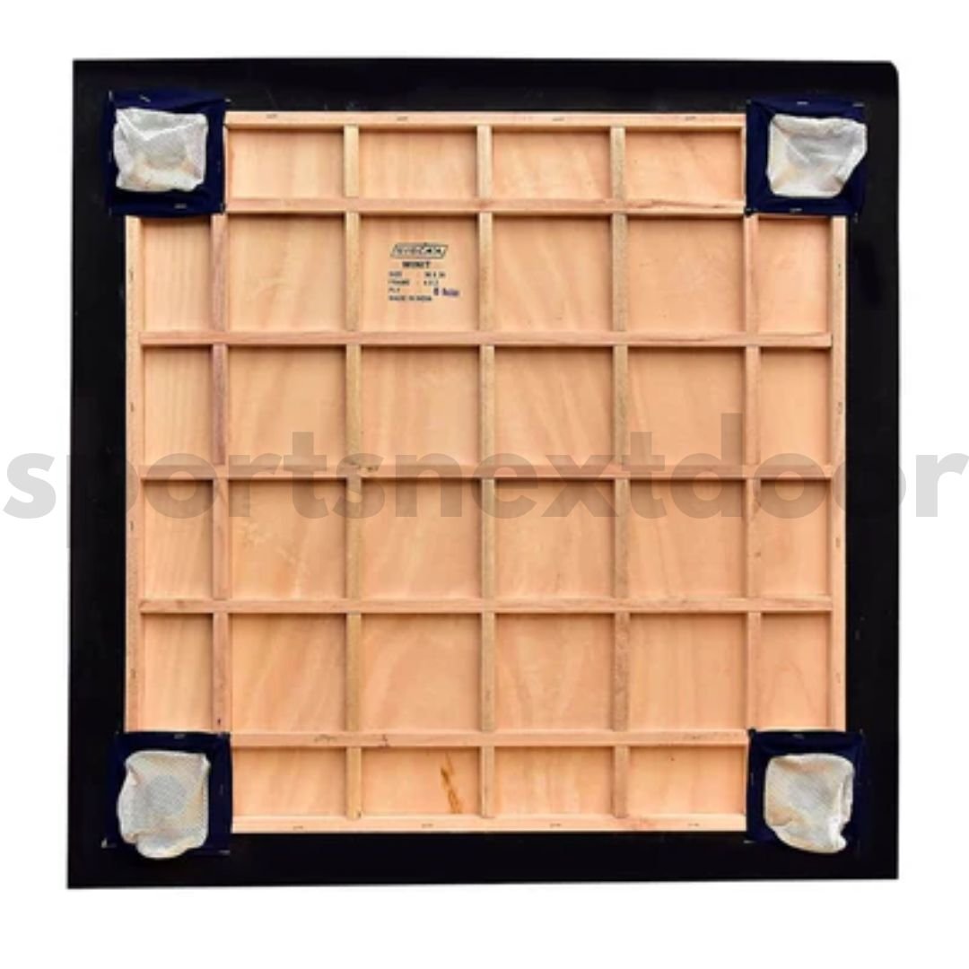 Siscaa Winit Black Frame Carrom Board 12mm