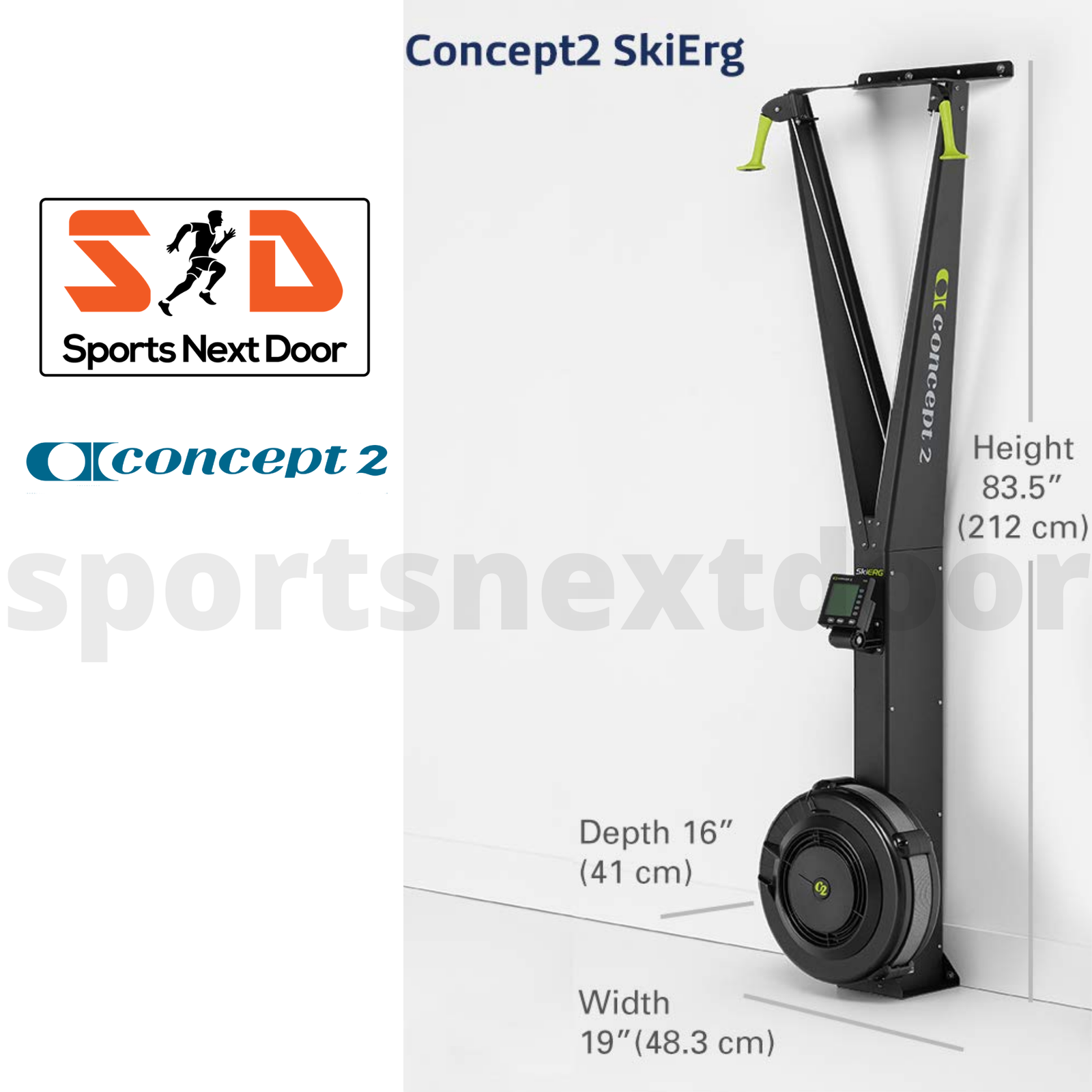 Concept2 USA - SkiErg- Indoor Nordic Ski Machine