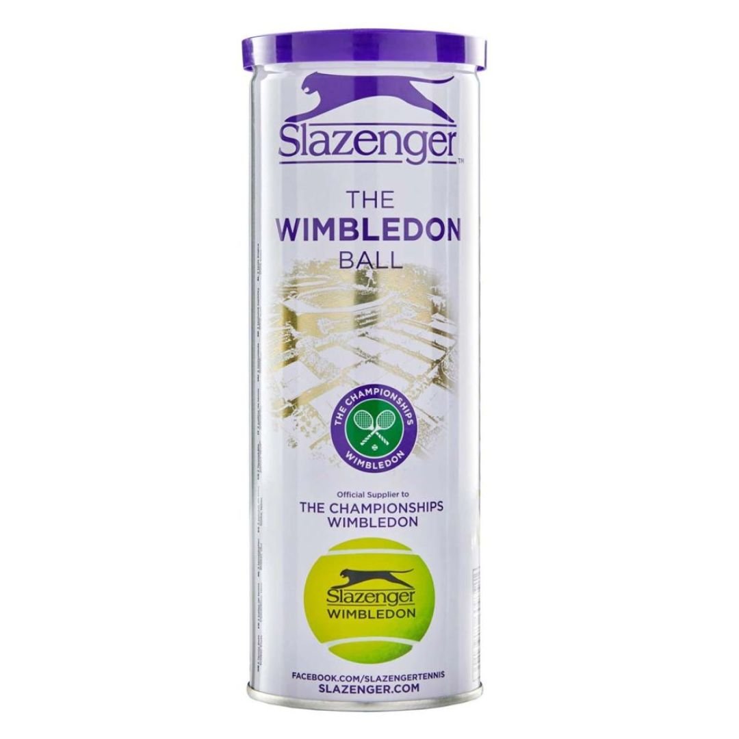 Slazenger Wimbledon Tennis Balls - Carton (24 Cans)