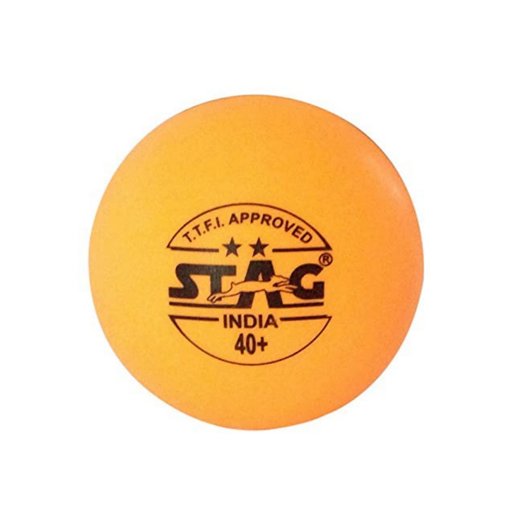 Stag 2 Star Orange TT Ball 40+ (Pack of 6)