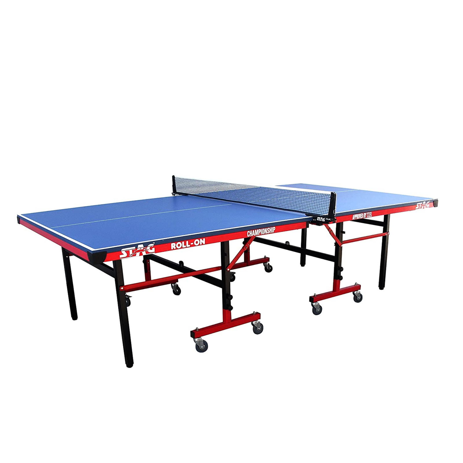 Stag Championship Roll on Table Tennis Table - 22mm, TTFI Approved