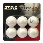 Stag Classic White TT Ball 40+ (Pack of 6)