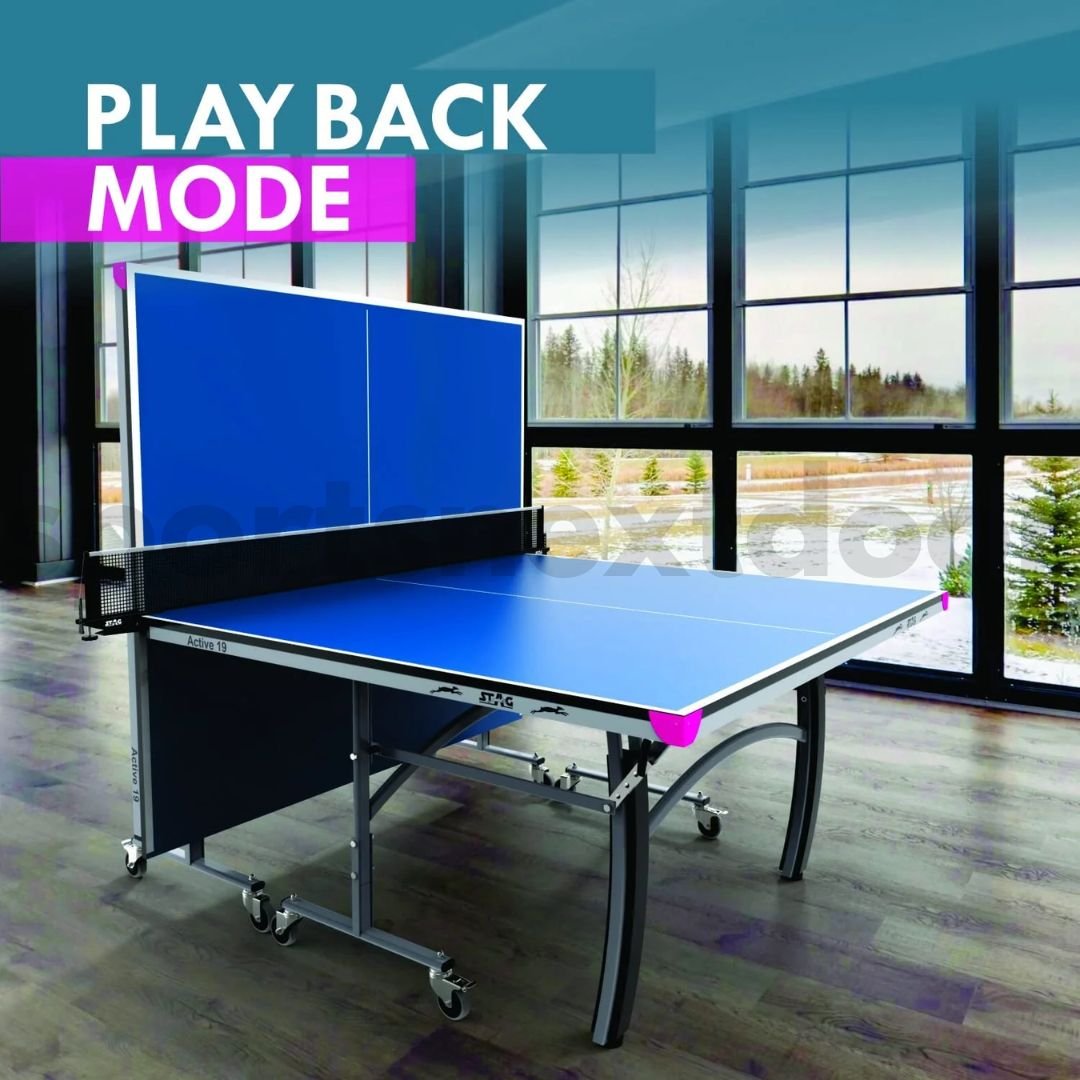 Stag Active 25 Table Tennis Table - 25mm, TTFI Approved