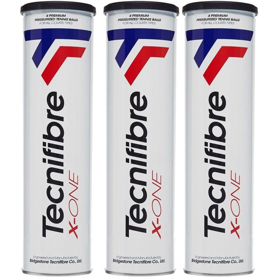 Tecnifibre X-One Tennis Balls 3 Cans